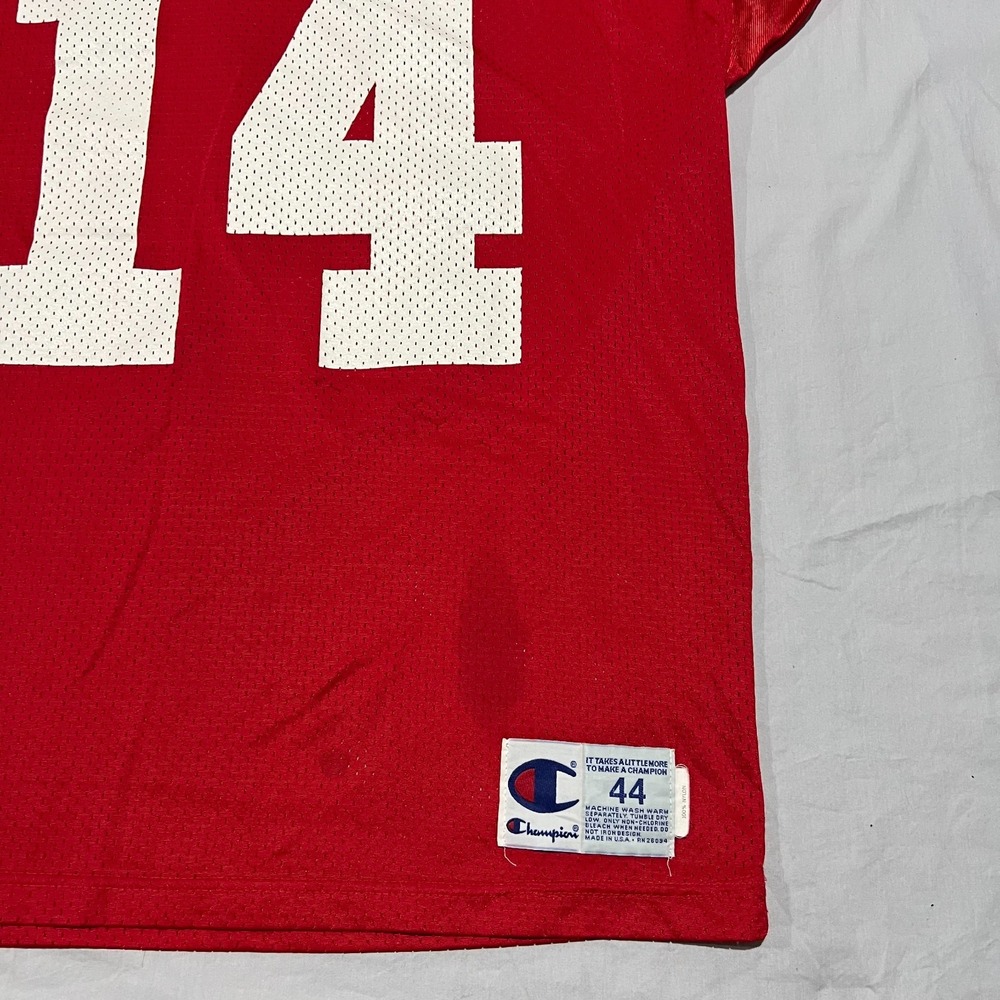 VTG Champion Mens Ohio State Buckeyes #14 Schlemmer Official Football Jersey 44 - Picture 2 of 6
